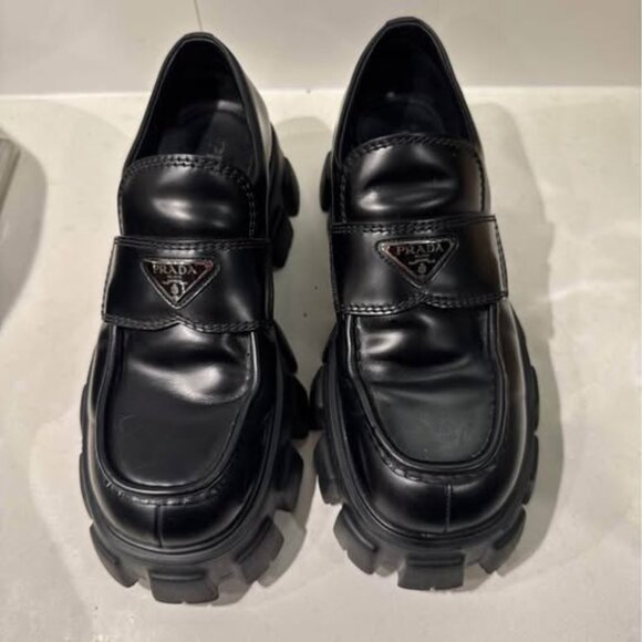 Prada Monolith Loafers - Picture 3 of 3